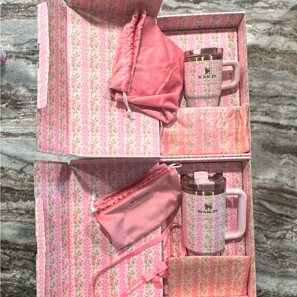 LoveShackFancy Pink Floral Gift Box - Picture 2 of 5